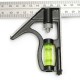 Precise Measuring Tools Aluminium Combination Square DIY Workshop Hardware