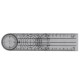 Professional 360 Degree Multi-Ruler Goniometer Angle Spinal Ruler