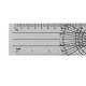 Professional 360 Degree Multi-Ruler Goniometer Angle Spinal Ruler