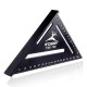 150mm Angle Ruler Aluminun Alloy Triangle Ruler For DIY Home Builders Artists Woodworking Measuring Tools