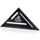 150mm Angle Ruler Aluminun Alloy Triangle Ruler For DIY Home Builders Artists Woodworking Measuring Tools