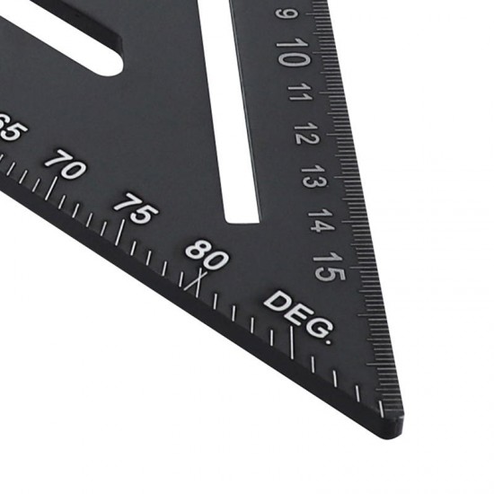 150mm Angle Ruler Aluminun Alloy Triangle Ruler For DIY Home Builders Artists Woodworking Measuring Tools