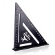 150mm Angle Ruler Aluminun Alloy Triangle Ruler For DIY Home Builders Artists Woodworking Measuring Tools