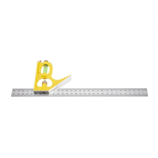 Right Angle Ruler Square 300mm Multi-functional Adjustable Combination Square Right Angle Ruler Engineer Measuring Tool