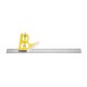 Right Angle Ruler Square 300mm Multi-functional Adjustable Combination Square Right Angle Ruler Engineer Measuring Tool