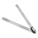 360 Degree 0-300mm Stainless Steel Digital Protractor Goniometer Angle Finder Meter Ruler 360 Degree 0-300mm Stainless Steel Digital Protractor Goniometer Angle Finder Meter Ruler