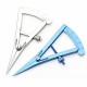 Stainless Steel Eyelid Caliper Screw Adjustment Styles Caliper 20mm Straight Ophthalmic Eye Instrument Tool Stainless Steel Eyelid Caliper Screw Adjustment Styles Caliper 20mm Straight Ophthalmic Eye Instrument Tool