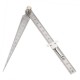 Stainless Steel Measuring Tool Wedge Taper Ruler 1-150mm Feeler Gauges Bore Measurement