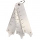 Welding tools Stainless Steel Welding Gauge Key Pocket Gage 3 Pcs Gauge Set Weld Seam Test Ulnar Inspection Ruler Welding tools Stainless Steel Welding Gauge Key Pocket Gage 3 Pcs Gauge Set Weld Seam Test Ulnar Inspection Ruler