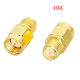 10X SMA Male To RP-SMA Female RF Coaxial Adapter Connector