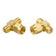 2PCS Hobby RJX2253 SMA Male Plug To Dual SMA Female T-type RF Coaxial Adapter Connector 2PCS Hobby RJX2253 SMA Male Plug To Dual SMA Female T-type RF Coaxial Adapter Connector