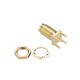 50Ω Golden SMA-KWE to RP-SMA Female RF Connector Adapter Straight for RC Drone 50Ω Golden SMA-KWE to RP-SMA Female RF Connector Adapter Straight for RC Drone