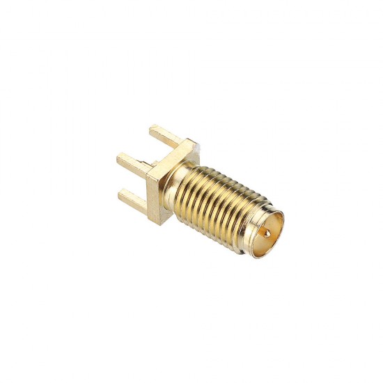 50Ω Golden SMA-KWE to RP-SMA Female RF Connector Adapter Straight for RC Drone