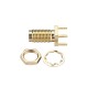 5pcs 50Ω Golden SMA-KWE to RP-SMA Female RF Connector Adapter Straight for RC Drone