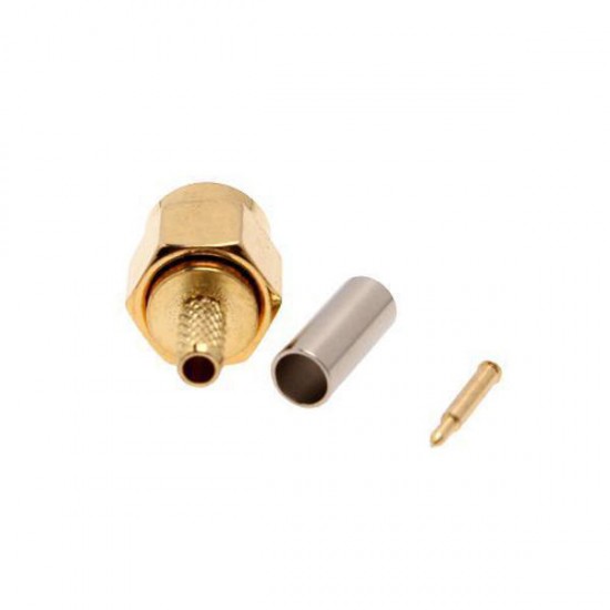 SMA Male 50-1.5 RF connector For RG174 RG316 LMR100 Cable