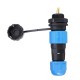 1Pair IP68 SP13 1Pin Waterproof Air Plug Socket Panel Mount Wire Cable Connector Aviation Plug 1Pair IP68 SP13 1Pin Waterproof Air Plug Socket Panel Mount Wire Cable Connector Aviation Plug