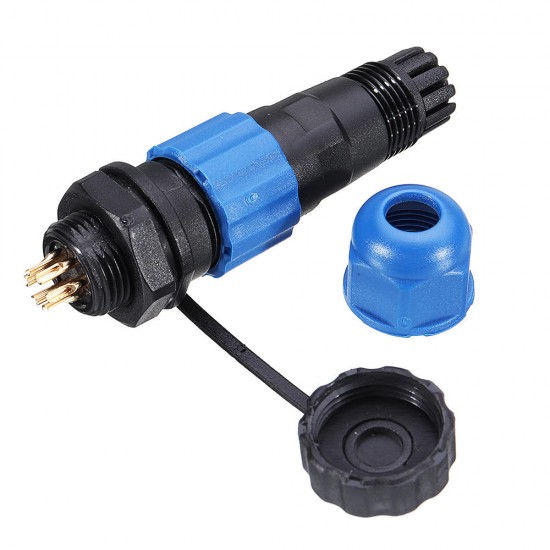 5Pair IP68 SP13 6Pin Waterproof Air Plug Socket Panel Mount Wire Cable Connector Aviation Plug 5Pair IP68 SP13 6Pin Waterproof Air Plug Socket Panel Mount Wire Cable Connector Aviation Plug