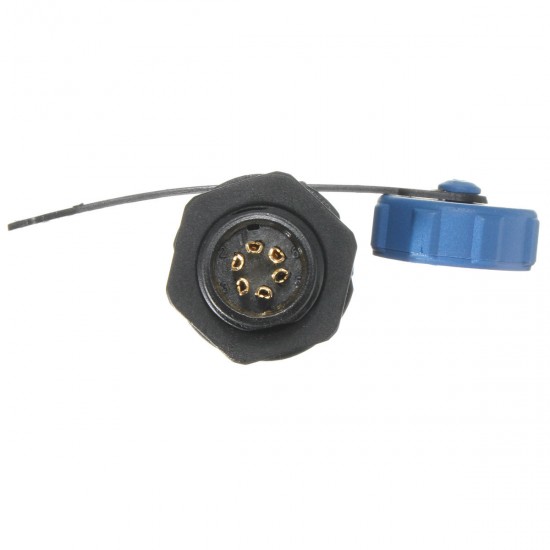 SP13 Circular Plug Socket Connectors IP68 Rated 2 Pin to 9 Pin
