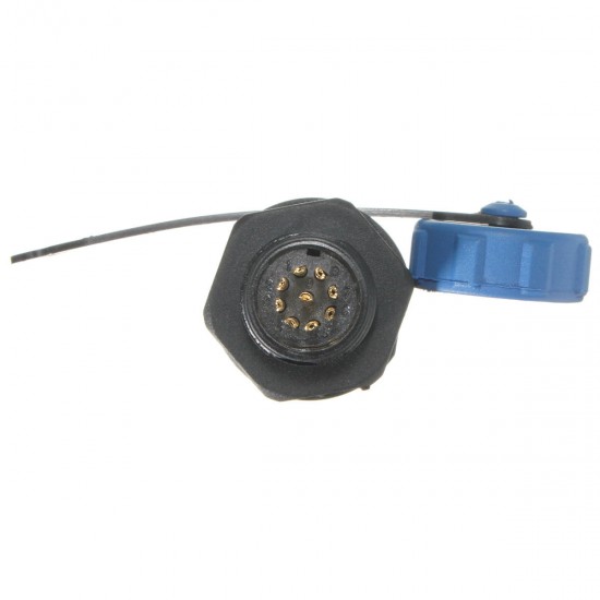 SP13 Circular Plug Socket Connectors IP68 Rated 2 Pin to 9 Pin