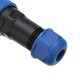 3pcs SP16 IP68 Waterproof Connector Male Plug & Female Socket 2 Pin Panel Mount Wire Cable Connector Aviation Plug 3pcs SP16 IP68 Waterproof Connector Male Plug & Female Socket 2 Pin Panel Mount Wire Cable Connector Aviation Plug