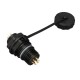 5Pcs SP16 IP68 Waterproof Connector Male Plug & Female Socket 6 Pin Panel Mount Wire Cable Connector Aviation Plug