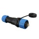 SP16 IP68 Waterproof Connector Male Plug & Female Socket 6 Pin Panel Mount Wire Cable Connector Aviation Plug