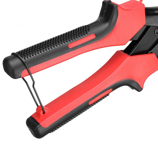 10 Inch Leather Revoling Hole Punch Heavy Duty 6 Size Pliers Punch Belt Holes Tool 10 Inch Leather Revoling Hole Punch Heavy Duty 6 Size Pliers Punch Belt Holes Tool
