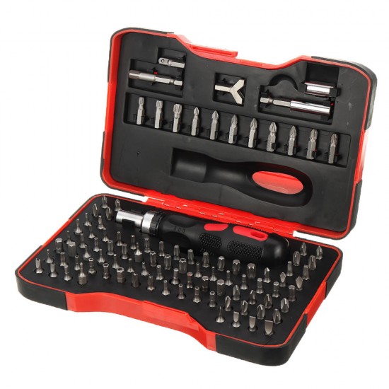 101Pcs Ratchet Screwdriver 6.35mm Screw Driver Set Household DIY Driver Tool 101Pcs Ratchet Screwdriver 6.35mm Screw Driver Set Household DIY Driver Tool