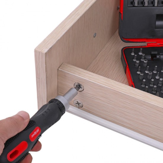 101Pcs Ratchet Screwdriver 6.35mm Screw Driver Set Household DIY Driver Tool 101Pcs Ratchet Screwdriver 6.35mm Screw Driver Set Household DIY Driver Tool