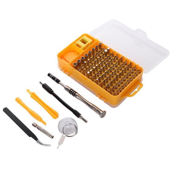 108 in 1 High Precision Screwdriver Set Disassemble Electronic Repair Tools Kit for Tablets Phone 108 in 1 High Precision Screwdriver Set Disassemble Electronic Repair Tools Kit for Tablets Phone