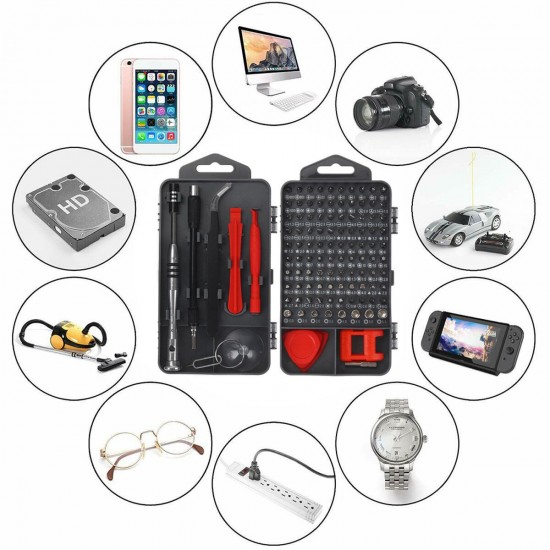 112-in-1 Electric Precision Screwdriver Set Screw Driver Bit Kit Multi-Function PC Phone Repair Device Repair Hand Tools