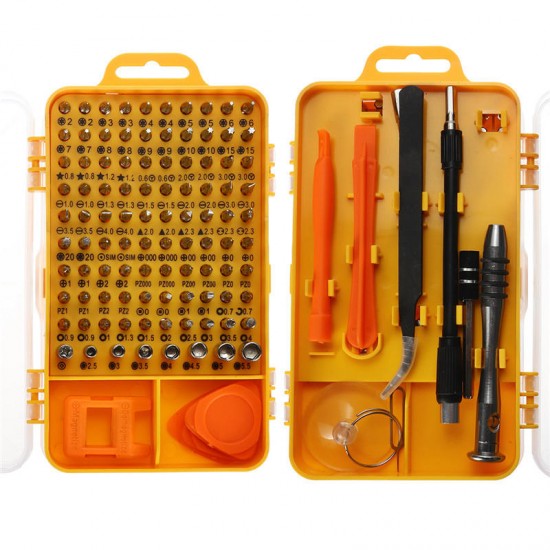 115 in 1 Magnetic Precision Screwdriver Set Watch Mobile Phone Repair Tool Kits 115 in 1 Magnetic Precision Screwdriver Set Watch Mobile Phone Repair Tool Kits