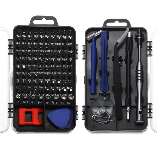 115 in 1 Magnetic Precision Screwdriver Set Watch Mobile Phone Repair Tool Kits 115 in 1 Magnetic Precision Screwdriver Set Watch Mobile Phone Repair Tool Kits