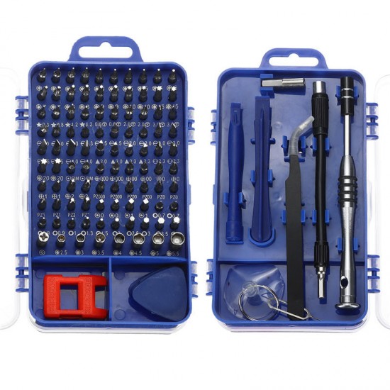 115 in 1 Magnetic Precision Screwdriver Set Watch Mobile Phone Repair Tool Kits 115 in 1 Magnetic Precision Screwdriver Set Watch Mobile Phone Repair Tool Kits