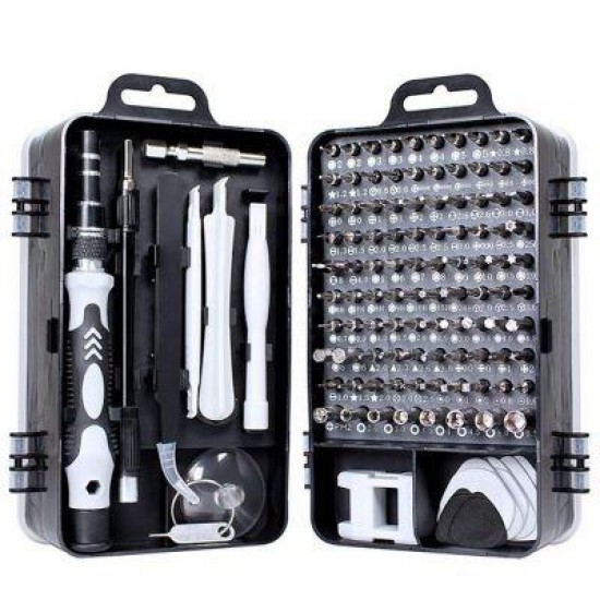 115-in-1 Magnetic Screwdrivers Set Multi-function Computer PC Mobile Phone Digital Electronic Device DIY Repair Tools 115-in-1 Magnetic Screwdrivers Set Multi-function Computer PC Mobile Phone Digital Electronic Device DIY Repair Tools