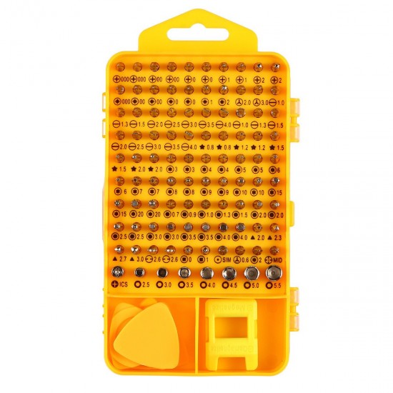 117-In-1 Multi Function Precision Screwdriver Set of Screw Driver Bit Hand Tools Repair Device Hand Tools