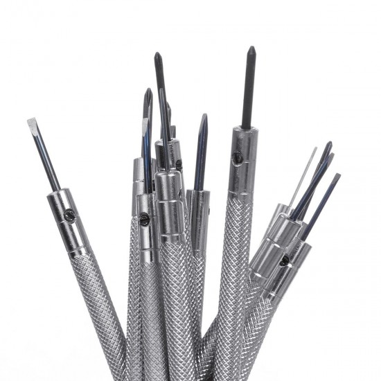 13pcs 0.6mm~2.0mm Watchmakers Eyeglasses Watch Screwdriver Precision Repair Tools Set 13pcs 0.6mm~2.0mm Watchmakers Eyeglasses Watch Screwdriver Precision Repair Tools Set