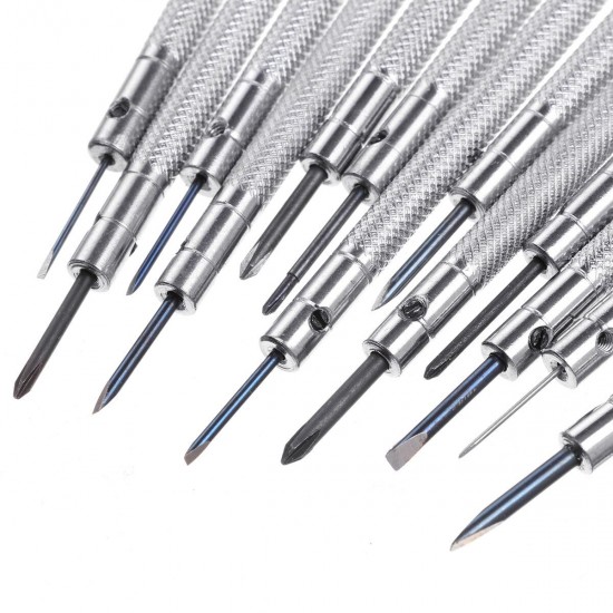 13pcs 0.6mm~2.0mm Watchmakers Eyeglasses Watch Screwdriver Precision Repair Tools Set 13pcs 0.6mm~2.0mm Watchmakers Eyeglasses Watch Screwdriver Precision Repair Tools Set