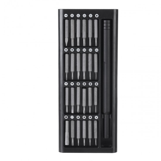 25 In 1 Magnetic Multi-Tool Screwdriver Set Alloy Case Repair Kit 25 In 1 Magnetic Multi-Tool Screwdriver Set Alloy Case Repair Kit