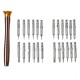 25 In 1 Multifunctional Precision Leather Case Manual Screwdriver Bit Set Computer Pad Phone Laptop Magnetic/Hand Screw 25 In 1 Multifunctional Precision Leather Case Manual Screwdriver Bit Set Computer Pad Phone Laptop Magnetic/Hand Screw