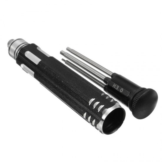 4 in 1 Hexagon Socket Screwdriver Set Allen Driver H1.5 H2.0 H2.5 H3.0mm Modeling Making Tools for Gundam Model Building 4 in 1 Hexagon Socket Screwdriver Set Allen Driver H1.5 H2.0 H2.5 H3.0mm Modeling Making Tools for Gundam Model Building