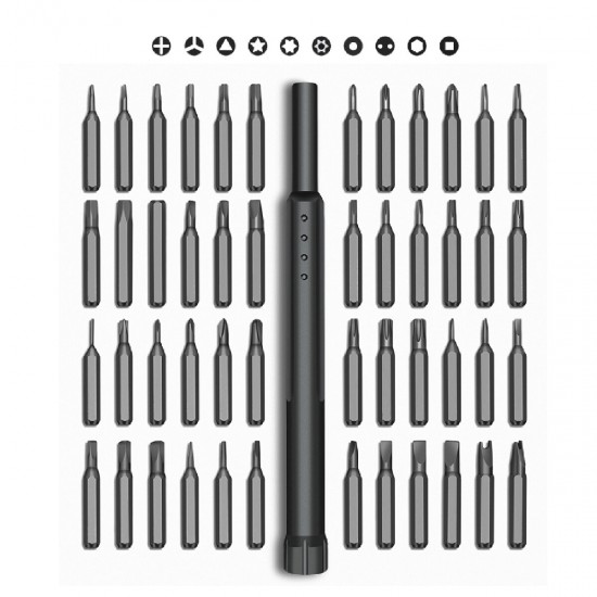 48 In 1 Magnetic Screwdriver Bit Set Magnetic Precision Phillips Torx Hexagon Phone PC Repair Tools 48 In 1 Magnetic Screwdriver Bit Set Magnetic Precision Phillips Torx Hexagon Phone PC Repair Tools