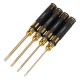 4Pcs 3.0/4.0/5.0/5.8mm Titanium Alloy Slotted Head Screwdriver for Electronic Repair 4Pcs 3.0/4.0/5.0/5.8mm Titanium Alloy Slotted Head Screwdriver for Electronic Repair