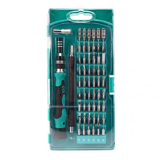 58 In 1 Multifunction Precision Screwdriver Kit Magnetic with 54 Bits for Phone Watch Sun Glassess