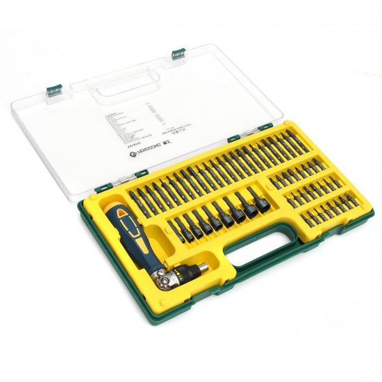 58 in 1 Motor Screwdriver Repair Kit Interchangeable Precise Manual Tool Set
