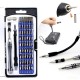 58 in 1 Precision Screwdriver Set Universal Disassemble Repair Tool Kit 54pcs Bit Driver for iPhone Mobile Phone Computer Electronic