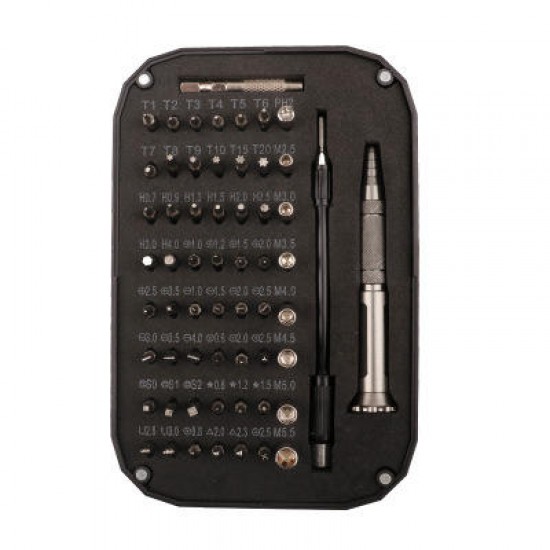59 In 1 Multi-function Precision Screwdriver Kit with 56 Bits for Phone Watch Sun Glassess Repair Tool 59 In 1 Multi-function Precision Screwdriver Kit with 56 Bits for Phone Watch Sun Glassess Repair Tool