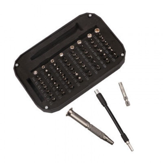 59 In 1 Multi-function Precision Screwdriver Kit with 56 Bits for Phone Watch Sun Glassess Repair Tool 59 In 1 Multi-function Precision Screwdriver Kit with 56 Bits for Phone Watch Sun Glassess Repair Tool