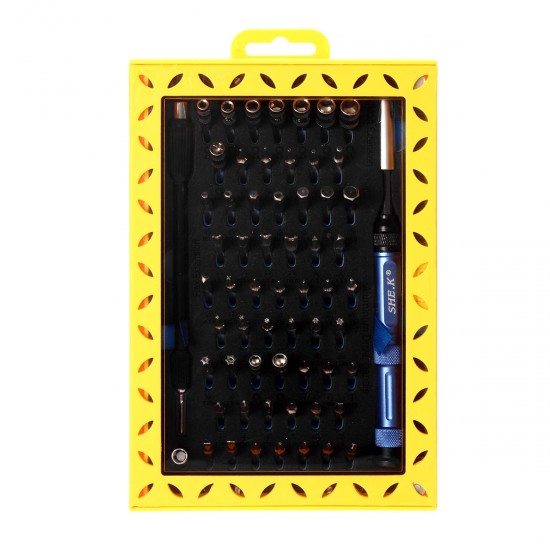 63 in 1 Precision Screwdrivers Handle Set Bits Multifunction PC Phone Laptop Repair Tool Kit 63 in 1 Precision Screwdrivers Handle Set Bits Multifunction PC Phone Laptop Repair Tool Kit