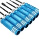 7PCS Black/Blue Stainless Steel Hex Screwdriver Screwdriver Kit Repairing Hand Tool